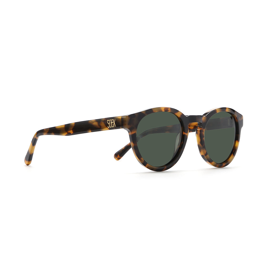 OTIS HONEY TORT - Bio Acetate Ivory Tortoise Frame l Khaki Polarised Lens