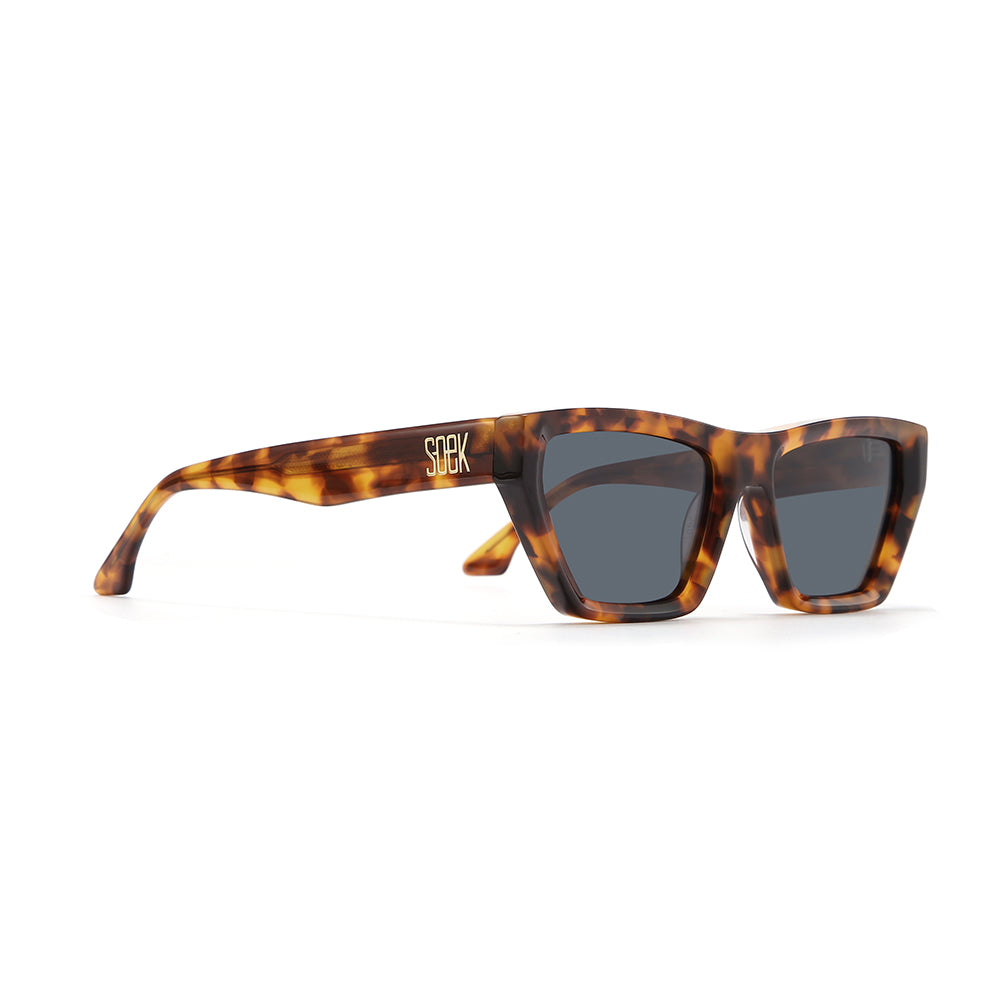 BEYOND SUNKISSED - Bio Acetate Tortoise Frame l Black Polarised Lens