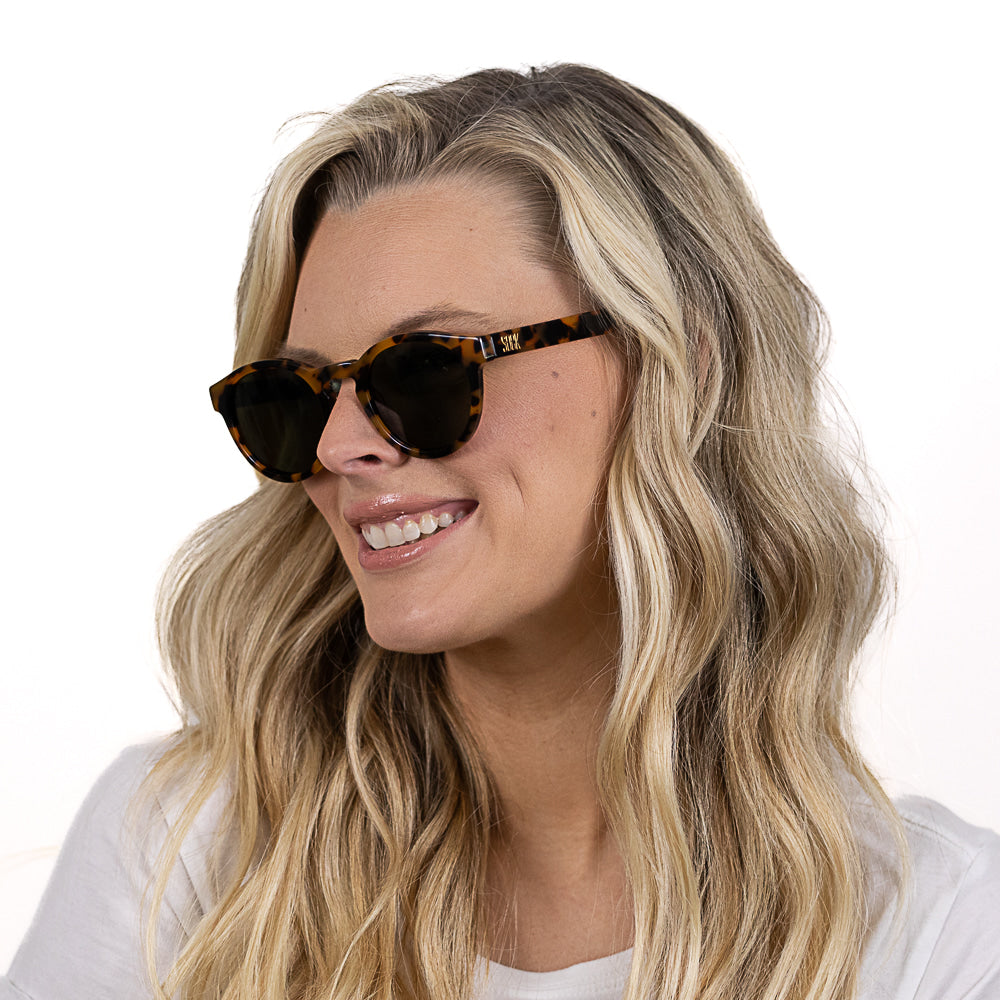 OTIS HONEY TORT - Bio Acetate Ivory Tortoise Frame l Khaki Polarised Lens